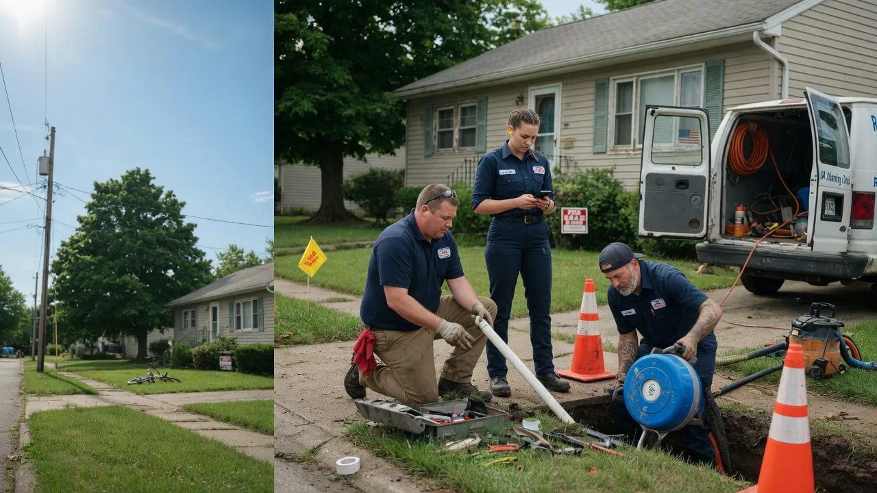Sewer Line Repair in Romeoville, IL near me